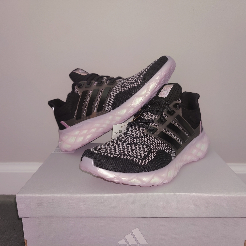 Women's Adidas Pink Ultraboost Web DNA